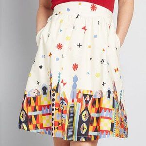 Fun print skirt (small)